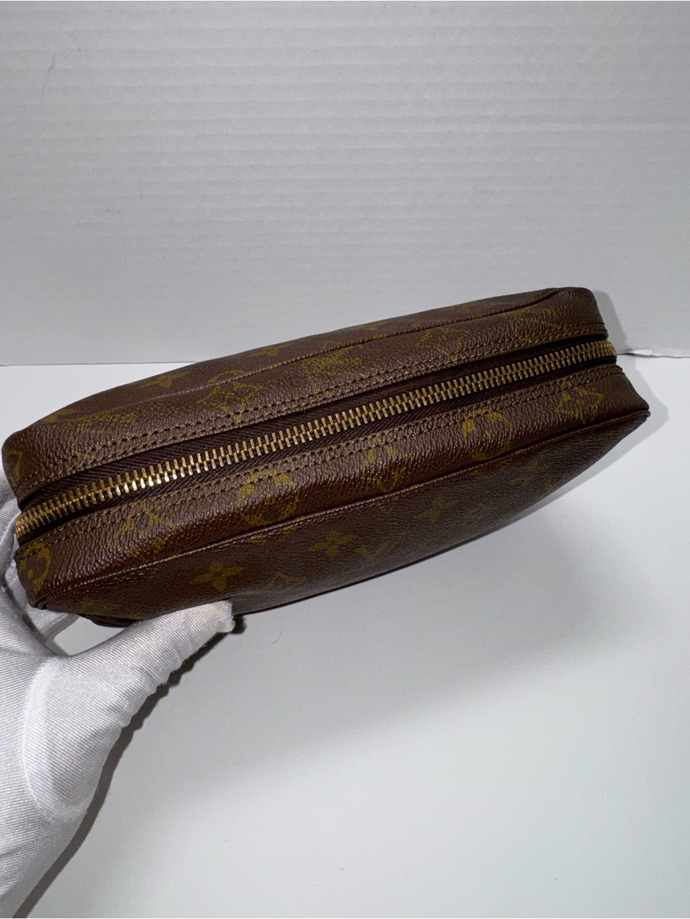 Louis Vuitton Brown Monogram Canvas Trousse 23cm - Picture 6 of 9